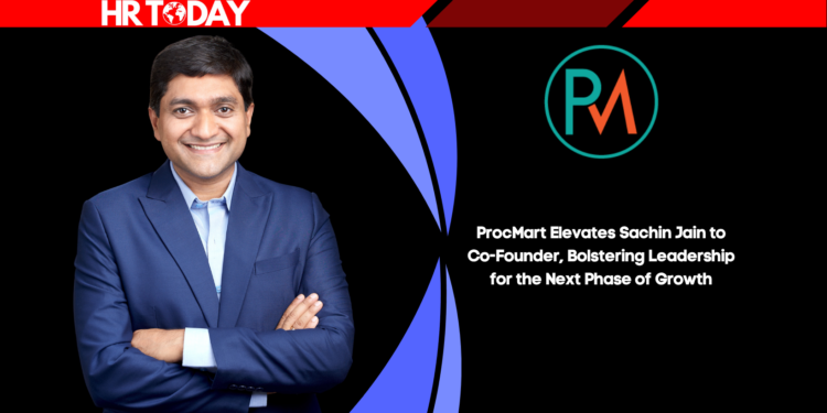ProcMart Elevates Sachin Jain to Co-Founder, Bolstering Leadership for the Next Phase of Growth