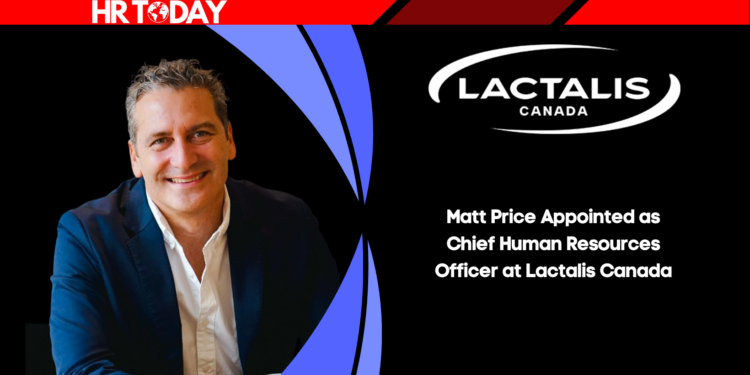 Matt Price Appointed as Chief Human Resources Officer at Lactalis Canada