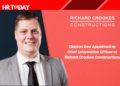 Clayton Gee Appointed as Chief Information Officer at Richard Crookes Constructions