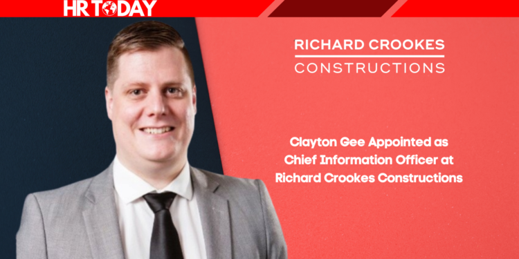 Clayton Gee Appointed as Chief Information Officer at Richard Crookes Constructions
