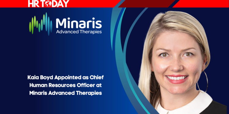 Kaia Boyd Appointed as Chief Human Resources Officer at Minaris Advanced Therapies