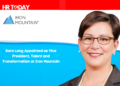 Sara Long Appointed as Vice President, Talent and Transformation at Iron Mountain