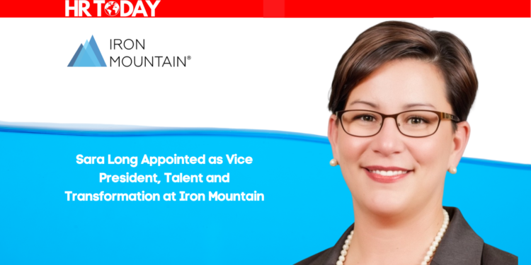 Sara Long Appointed as Vice President, Talent and Transformation at Iron Mountain