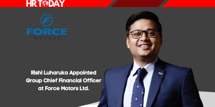 Rishi Luharuka Appointed Group Chief Financial Officer at Force Motors Ltd.