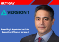 Roop Singh Appointed as Chief Executive Officer at Version 1