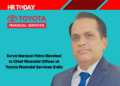 Surya Narayan Patro Elevated to Chief Financial Officer at Toyota Financial Services India