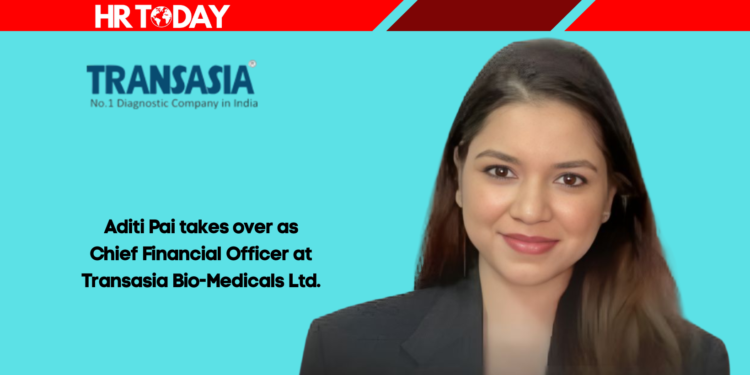 Aditi Pai takes over as Chief Financial Officer at Transasia Bio-Medicals Ltd.