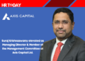 Suraj Krishnaswamy elevated as Managing Director & Member of the Management Committee at Axis Capital Ltd.
