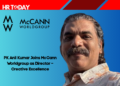 PK Anil Kumar Joins McCann Worldgroup as Director – Creative Excellence