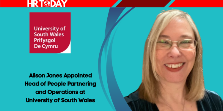 Alison Jones Appointed Head of People Partnering and Operations at University of South Wales