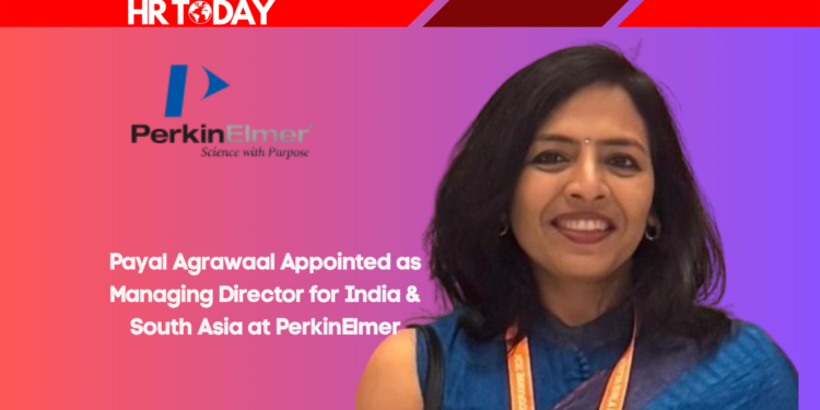 Payal Agrawaal Appointed as Managing Director for India & South Asia at PerkinElmer