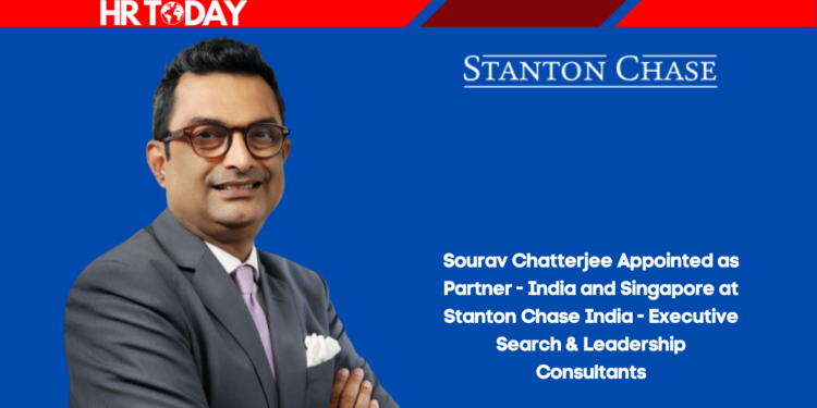 Sourav Chatterjee Appointed as Partner - India and Singapore at Stanton Chase India - Executive Search & Leadership Consultants