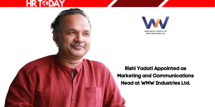 Rishi Yadati Appointed as Marketing and Communications Head at WMW Industries Ltd.