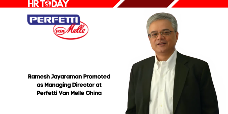 Ramesh Jayaraman Promoted as Managing Director at Perfetti Van Melle China
