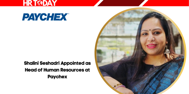 Shalini Seshadri Appointed as Head of Human Resources at Paychex