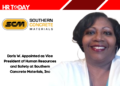 Doris W. Appointed as Vice President of Human Resources and Safety at Southern Concrete Materials, Inc