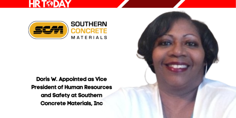 Doris W. Appointed as Vice President of Human Resources and Safety at Southern Concrete Materials, Inc