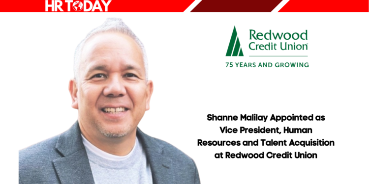 Shanne Malilay Appointed as Vice President, Human Resources and Talent Acquisition at Redwood Credit Union