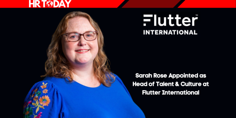 Sarah Rose Appointed as Head of Talent & Culture at Flutter International