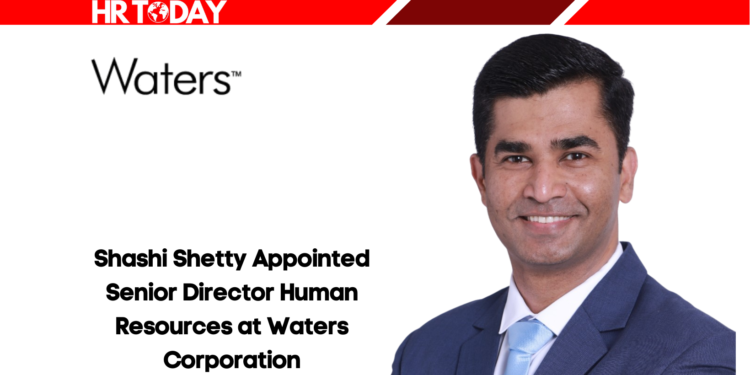 Shashi Shetty Appointed Senior Director Human Resources at Waters Corporation
