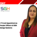 Dr. Stuti Trivedi Appointed as Chief People Officer at SGH Energy Systems