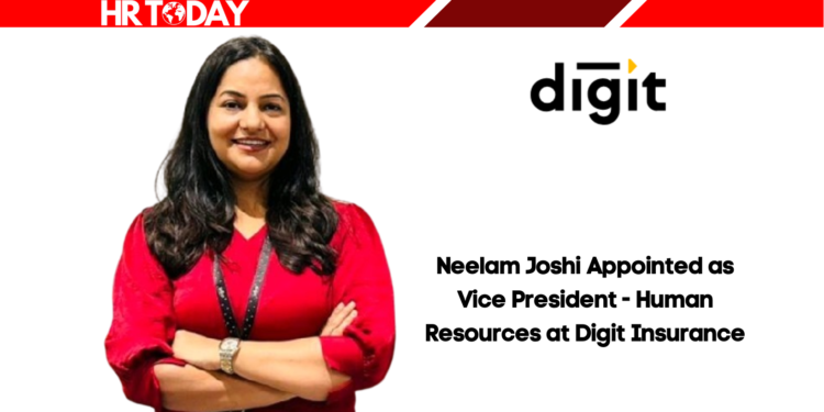 Neelam Joshi Appointed as Vice President - Human Resources at Digit Insurance