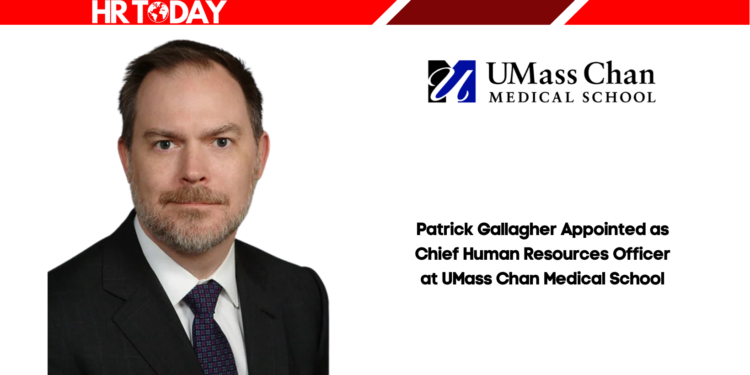 Patrick Gallagher Appointed as Chief Human Resources Officer at UMass Chan Medical School