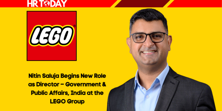Nitin Saluja Begins New Role as Director – Government & Public Affairs, India at the LEGO Group