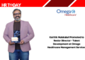 Karthik Mulakaluri Promoted to Senior Director - Talent Development at Omega Healthcare Management Services