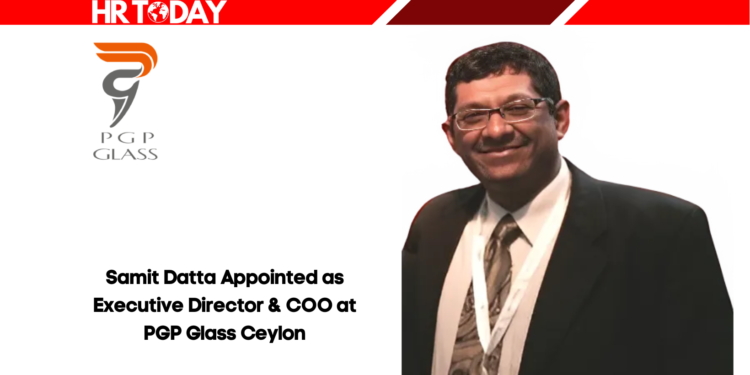 Samit Datta Appointed as Executive Director & COO at PGP Glass Ceylon