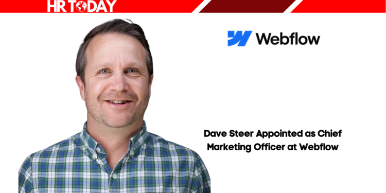 Dave Steer Appointed as Chief Marketing Officer at Webflow