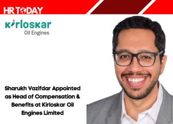 Sharukh Vazifdar Appointed as Head of Compensation & Benefits at Kirloskar Oil Engines Limited