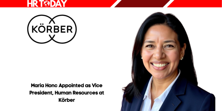 Maria Honc Appointed as Vice President, Human Resources at Körber