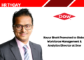 Keyur Bhatt Promoted to Global Workforce Management & Analytics Director at Dow