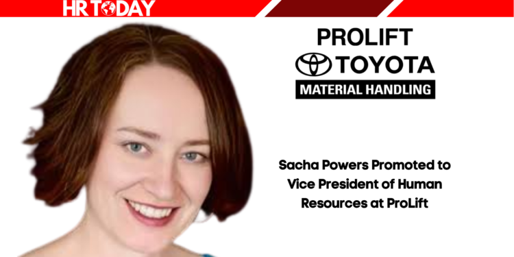 Sacha Powers Promoted to Vice President of Human Resources at ProLift