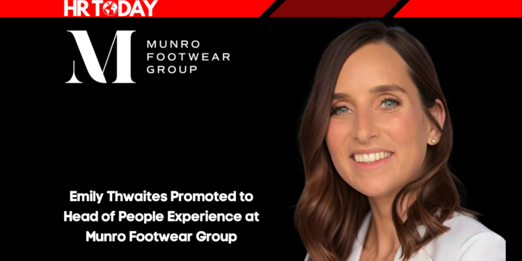 Emily Thwaites Promoted to Head of People Experience at Munro Footwear Group