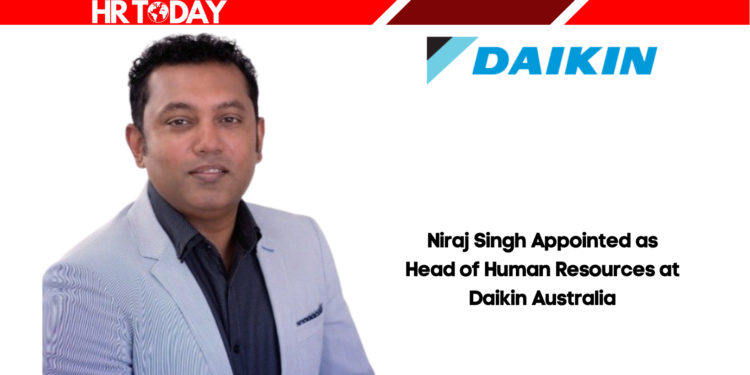 Niraj Singh Appointed as Head of Human Resources at Daikin Australia