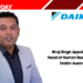 Niraj Singh Appointed as Head of Human Resources at Daikin Australia