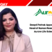 Deepti Pathak Appointed as Head of Human Resources at Aurore Life Sciences