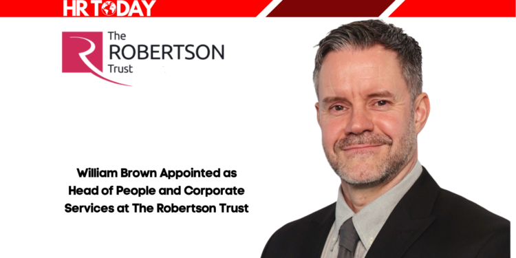 William Brown Appointed as Head of People and Corporate Services at The Robertson Trust