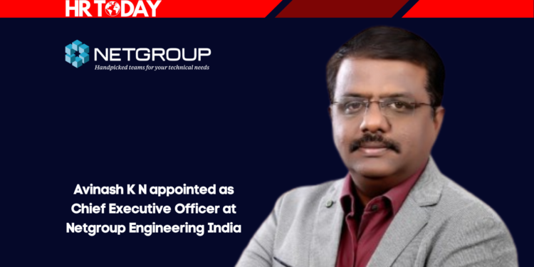 Avinash K N appointed as Chief Executive Officer at Netgroup Engineering India