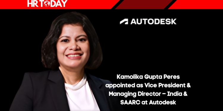 Kamolika Gupta Peres appointed as Vice President & Managing Director – India & SAARC at Autodesk
