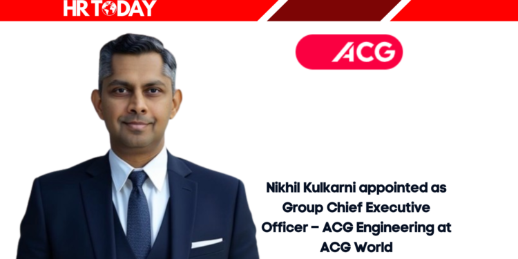 Nikhil Kulkarni appointed as Group Chief Executive Officer – ACG Engineering at ACG World