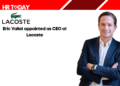 Eric Vallat appointed as CEO at Lacoste