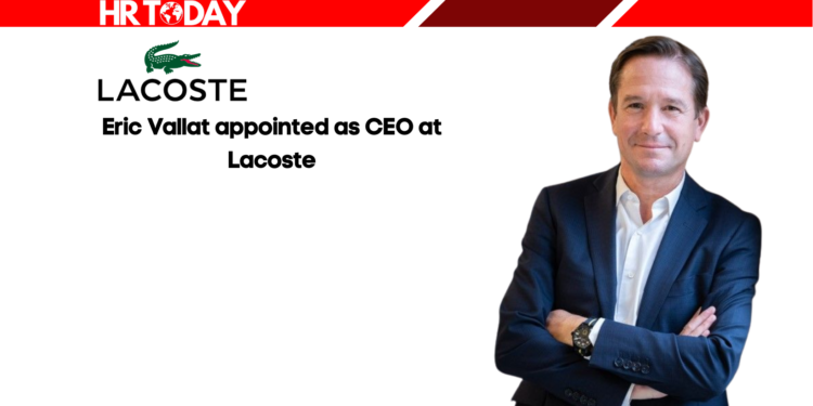 Eric Vallat appointed as CEO at Lacoste