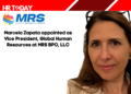Marcela Zapata appointed as Vice President, Global Human Resources at MRS BPO, LLC