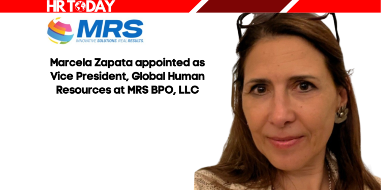 Marcela Zapata appointed as Vice President, Global Human Resources at MRS BPO, LLC