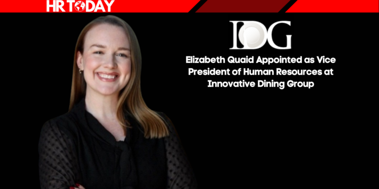 Elizabeth Quaid Appointed as Vice President of Human Resources at Innovative Dining Group