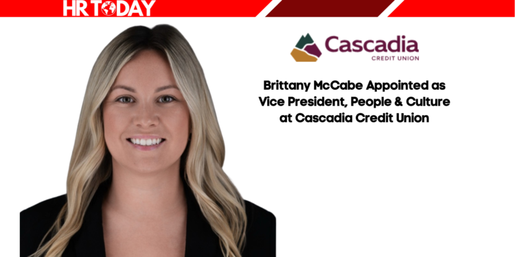 Brittany McCabe Appointed as Vice President, People & Culture at Cascadia Credit Union
