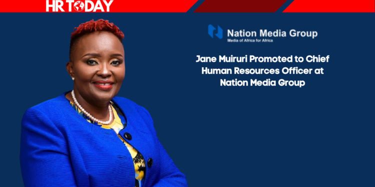 Jane Muiruri Promoted to Chief Human Resources Officer at Nation Media Group